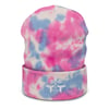 Tie-dye Neon Storm beanie