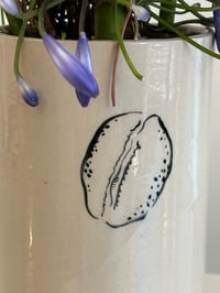 Image of Vase Cylindrique Clara de la Céra x Coline Cornélis - Blue