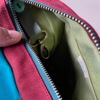 Image 4 of Tapestry Colorful Flowers Sided Purse 