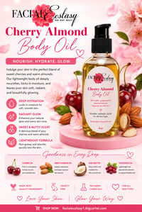 Cherry Almond Body Oil 4 oz