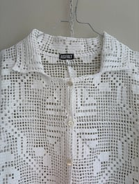 Image 4 of Unisex crochet blazer (m/l)