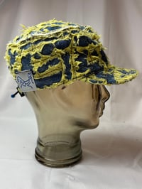 Image 4 of YELLOW CRAZY PAINTERS CAP