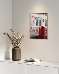 Image 6 of Painting / maleri / "København – Malerdrømme og tankestreger – Den nysgerrige ..." / 40x50 cm