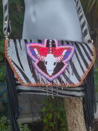 Image 1 of Barca Bag - Grey zebra