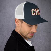 Image 4 of CHI Trucker Cap (Navy/White)