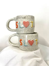 Image 1 of Custom 3D lettering mugs