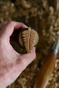 Image 6 of Fern Leaf  Pendant Necklace 