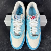 Image 3 of NIKE AIR MAX 1 PUERTO RICO DAY BLUE GALE MENS SHOES SIZE 9.5 NEW