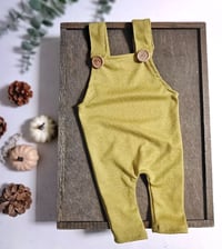 Image 1 of Newborn romper for photo shoots | Dylan | yellow green
