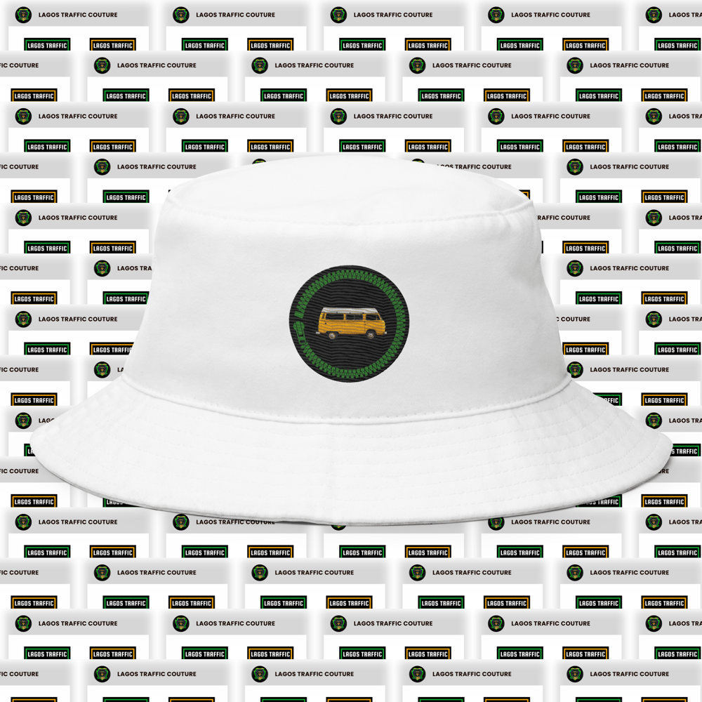 DANFO COUTURE TWILL BUCKET HAT (DANFO YWL/ GRN ZIP)