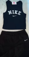 2X navy top set