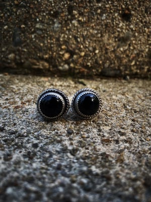 Image of Black Onyx License Plate Bolts (12mm round)