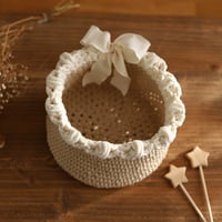 Image 1 of Chunky Ruffle Basket