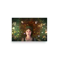 Dream Vision Irish Fairy Original Art Print by Lee Lynch
