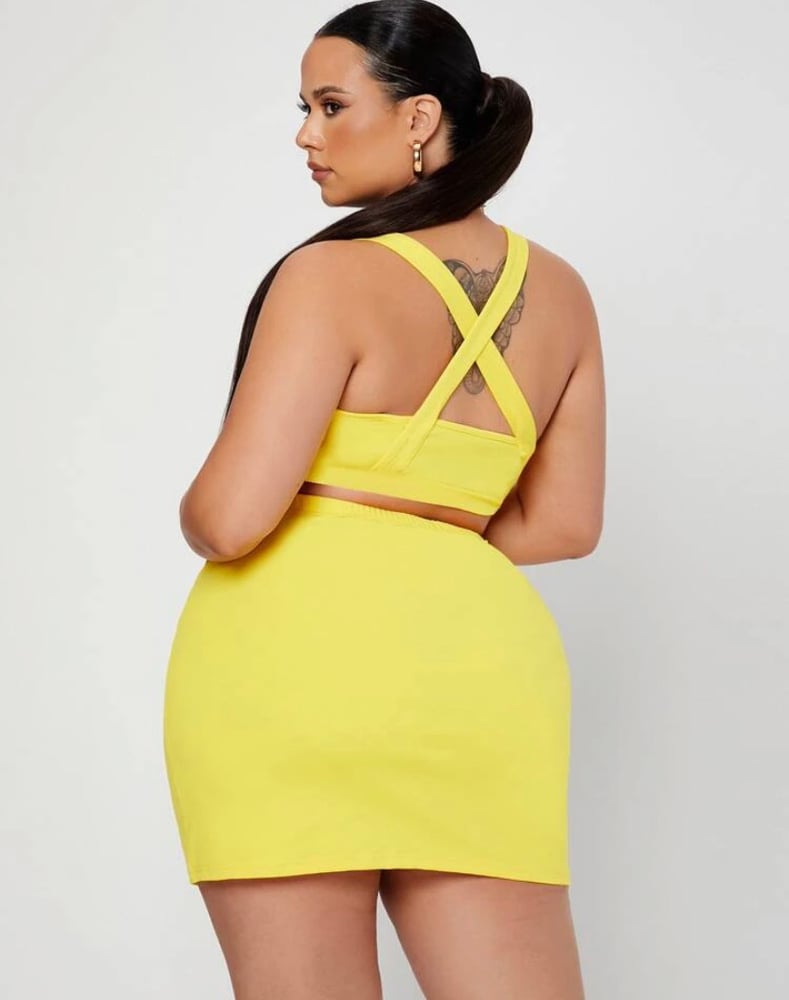 Image of rib kinit tube top