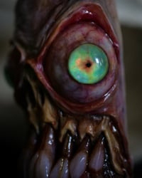 Image 8 of Monstrous Glow Bic Lighter Sleeve OOAK