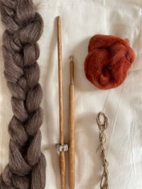 Image 3 of Medieval Spindle and Wild Fibre