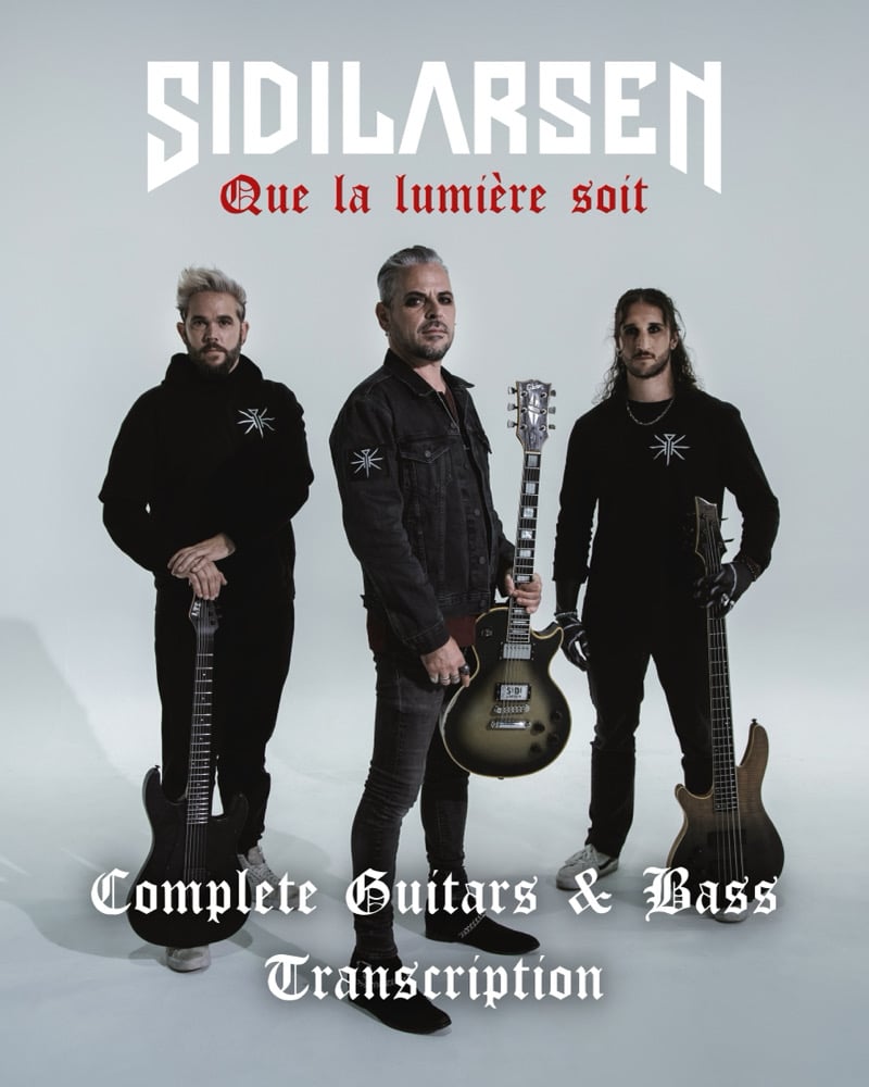 Image of Guitars and Bass transcription album « Que la lumière soit »