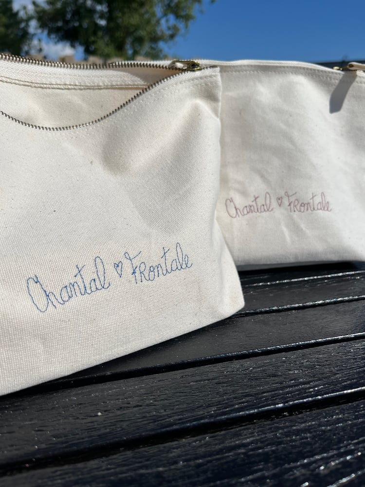 Image of Pochette Panthère Brodée