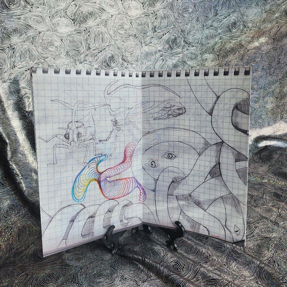 Image of 2025 sketchbook zine