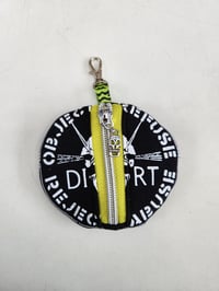 Image 8 of Punk Rock circle keychain pouch