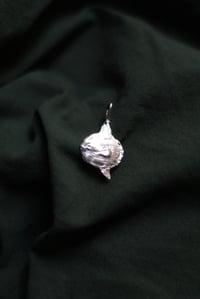 Image 1 of mola mola silver necklace preorder 🖤