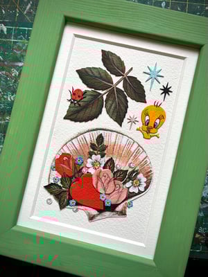 Image of Shell Framed Cutouts Original