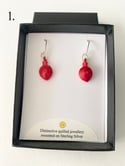 Quilliance - Teardrop earrings