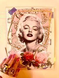Image 2 of “Marilyn Roses” Laminated Collage