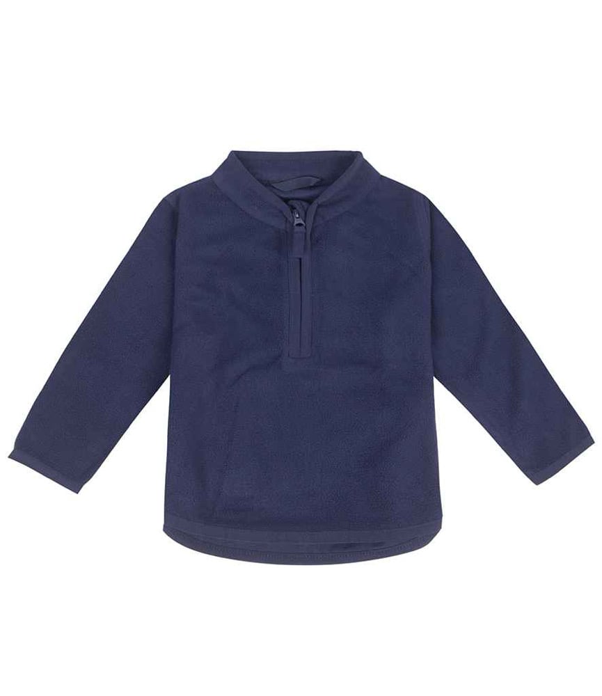 Image of Children’s 3/4 zip up embroidered fleece 