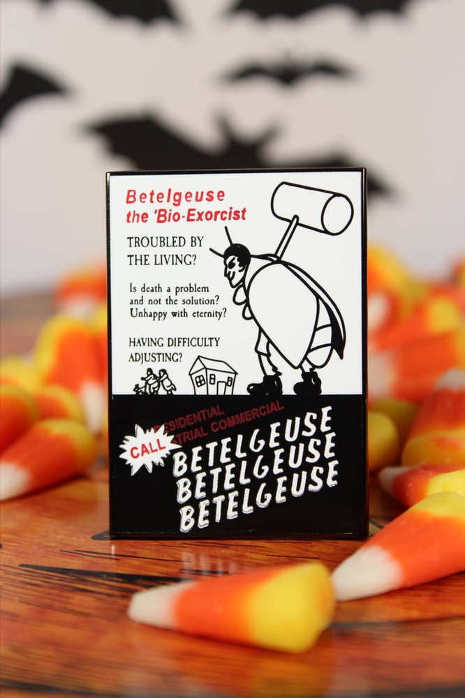 Image of Beetlejuice Advert