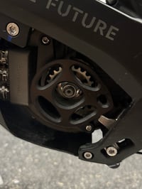 Image 2 of Pickly style belt cover black, resin|Compatible with Surron lbx, 79 bike, ventus.