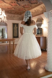 Image 4 of 1950s Tiered Lace Mini 