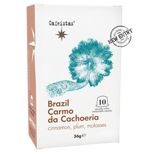 Image of carmo da cachoeria - brazil - 10 compostable nespresso®*compatible capsules