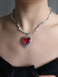 Image 2 of Rose Thorns Necklace 