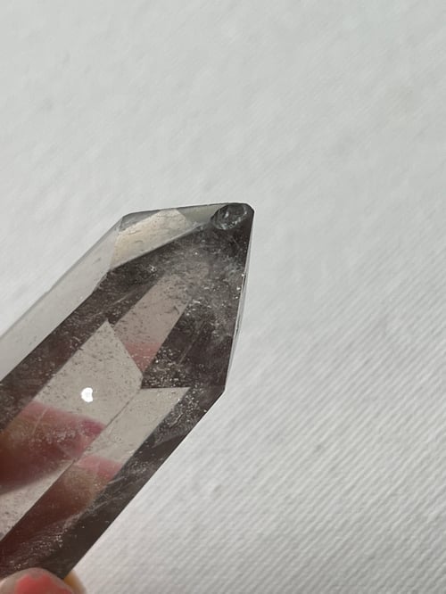 Image of BIG MAMA • Smokey Quartz Large Crystal Necklace