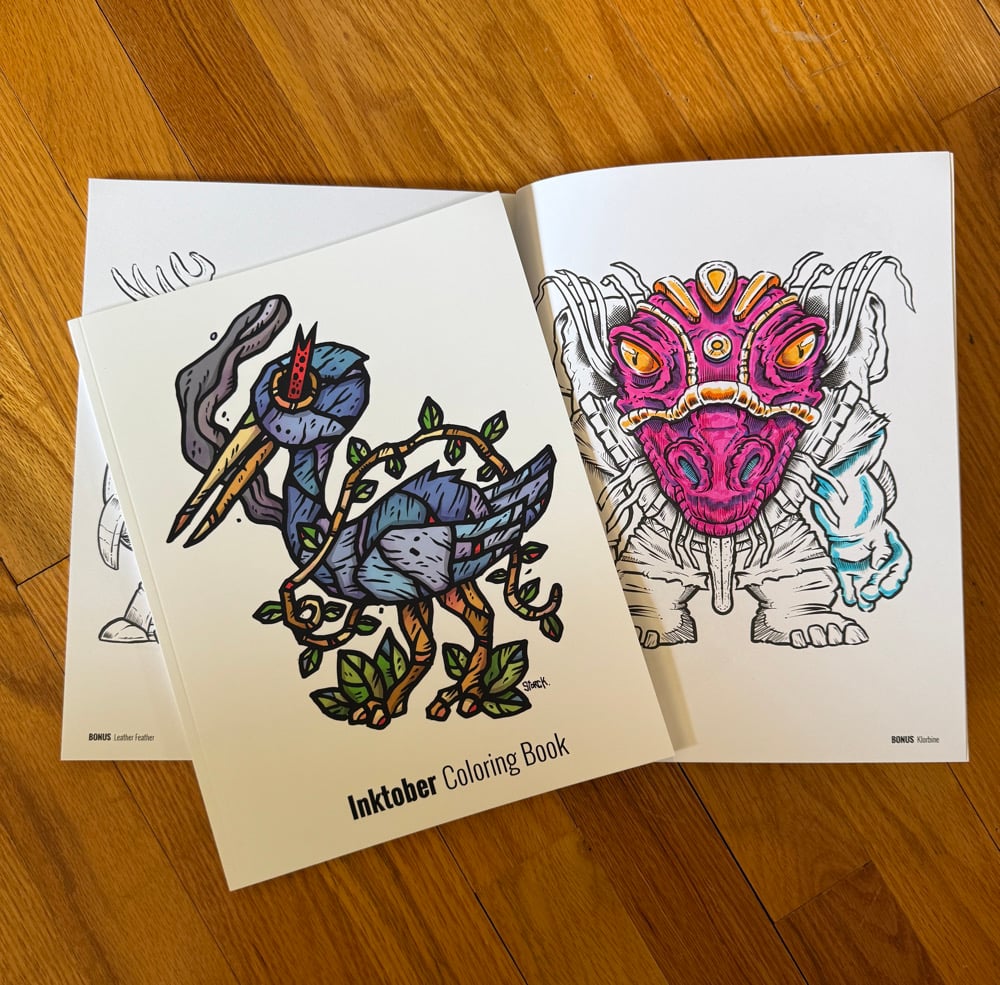 Image of 2025 updated coloring book