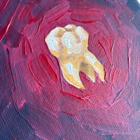 Image 4 of A little ache | original acrylic painting