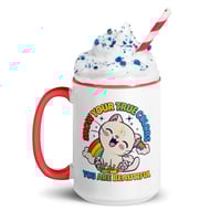 Image 1 of Show your True Colors Mug with Color Inside