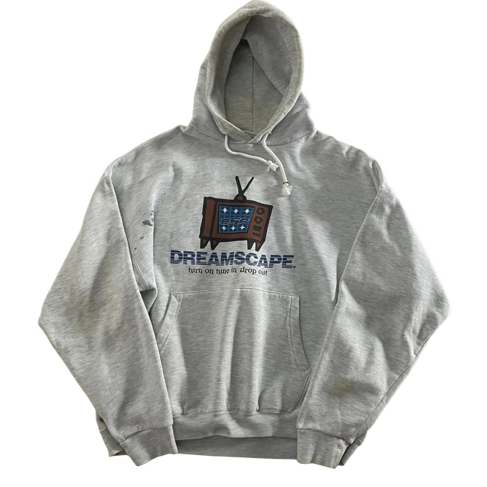 Image of 90's Dreamscape 'TV' hoodie Large