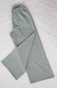 Image 2 of Pantaloni ampi in gabardine (tanti colori) 