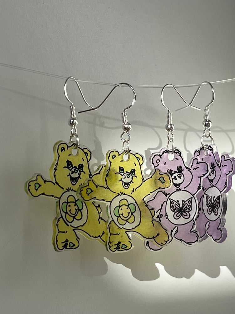 Image of green flower care bears