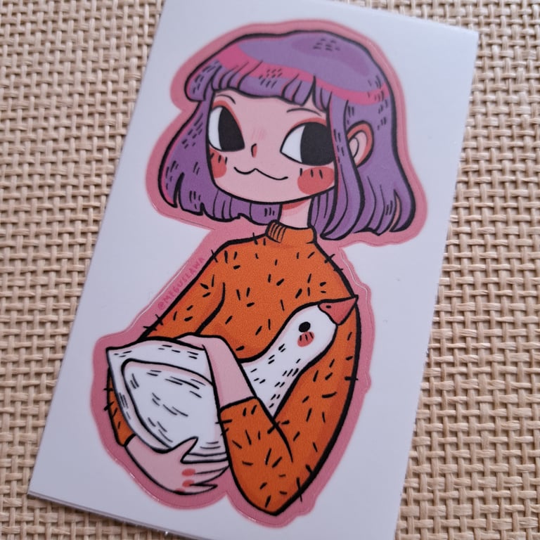 Goose Lady sticker Image 3