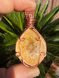 Image 2 of Lemon geode slice 