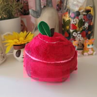 Image 2 of Peelable Red Apple Korpokkur Plush