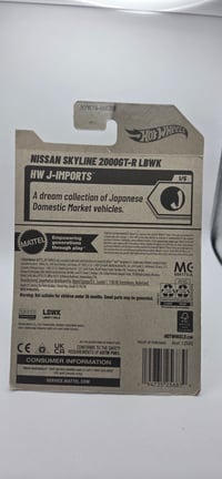 Image 4 of Lot of 2 Hot Wheels Nissan Skyline 2000GT-R LBWK Liberty Walk JDM TOONED NEW
