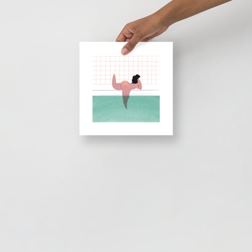 Image of Swimming girl