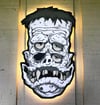 FrankenFink Backlit Woodcut