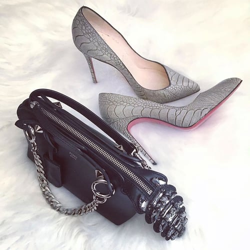 Image of NICKEL Chain Luxury Strap - Large Flat Diamond Cut - 9/16" (15mm) Wide - Choose Length & Clasps