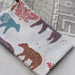 Image of Bear Day Fabric - Red and Blue